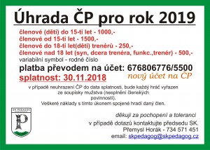 ČP pro rok 2019